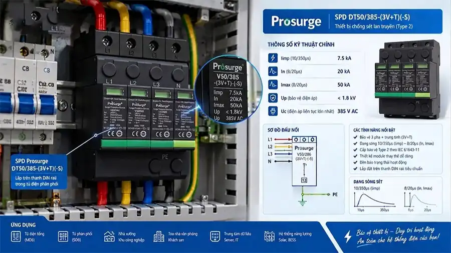 Thông Số SPD Iimp-In-Imax-Up-Uc